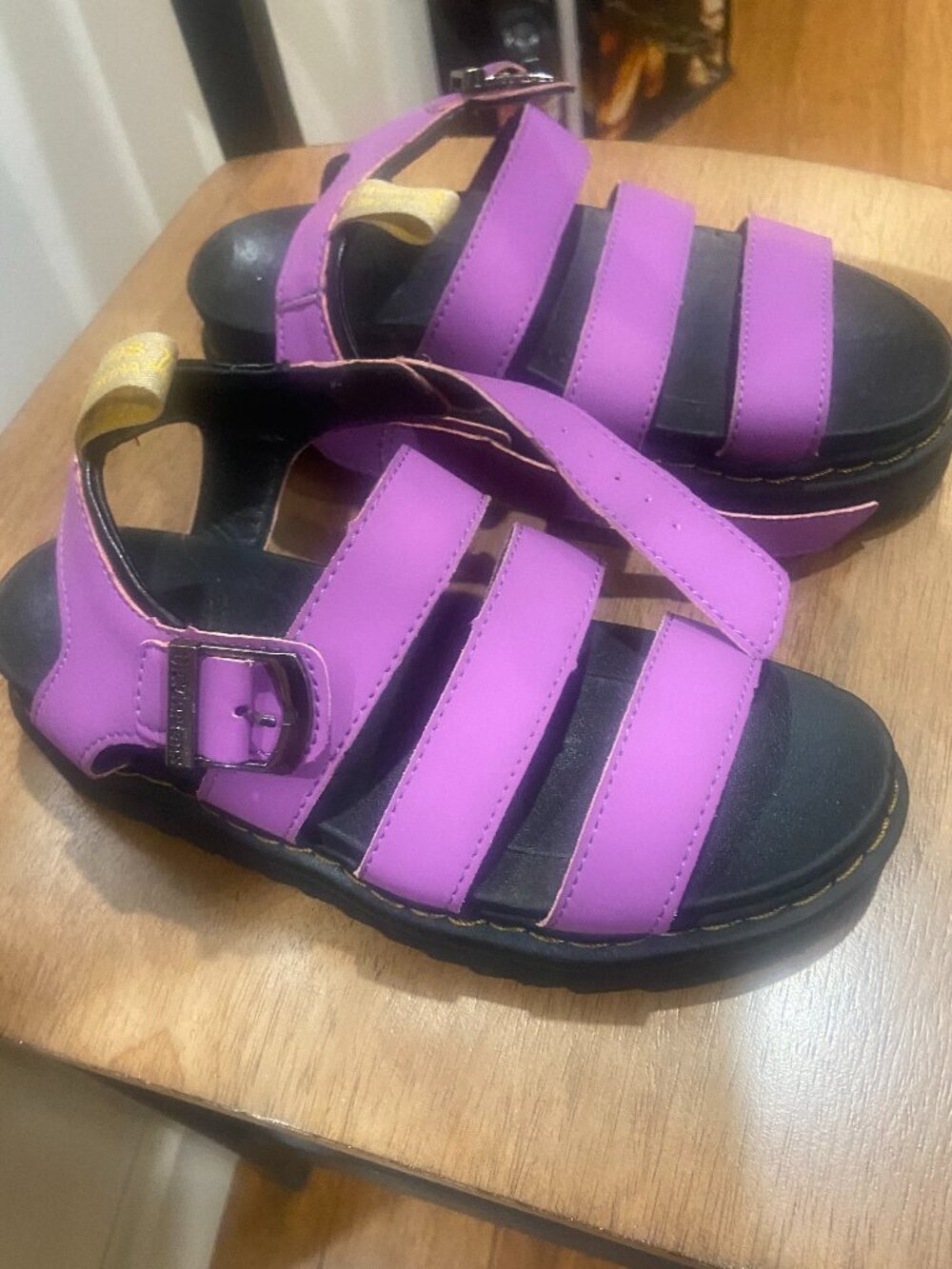 Dr. Martens Fuschia Purple Blaire Sandals W7/M6